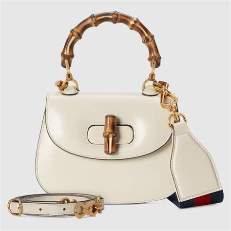 Gucci bamboo mini handle bag